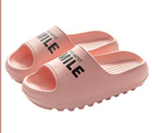 Shit Feeling Slippers Female Household Non-slip Deodorant Bathroom Bath Couple thick-soled Household Male Sandals and Slippers