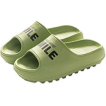 Shit Feeling Slippers Female Household Non-slip Deodorant Bathroom Bath Couple thick-soled Household Male Sandals and Slippers