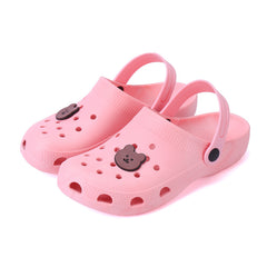 Non-slip Cute Girl's Heart Baotou Beach Sandals And Slippers