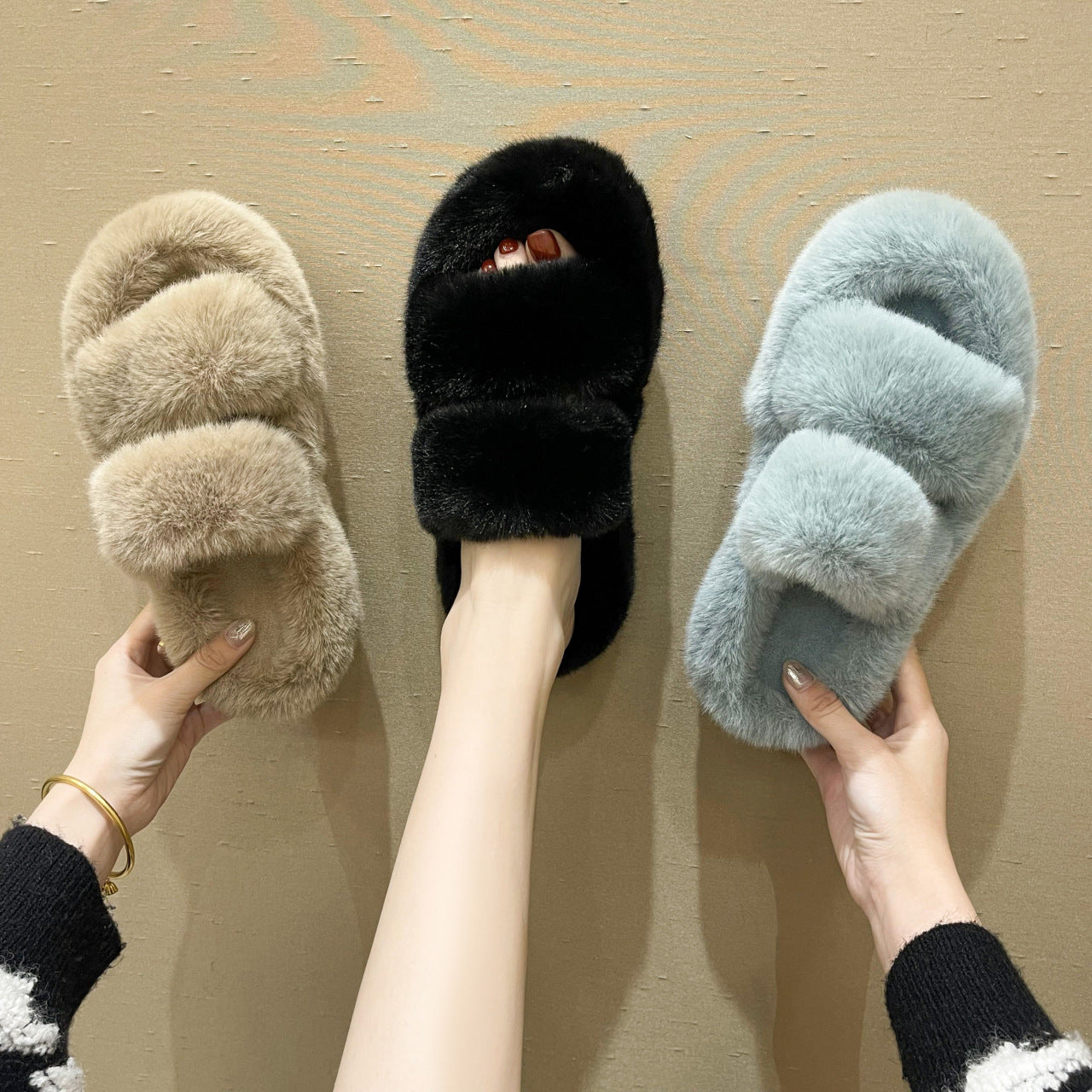 Fuzzy Slippers For Women