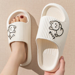 Cute Cat Non-Slip Slippers For Women