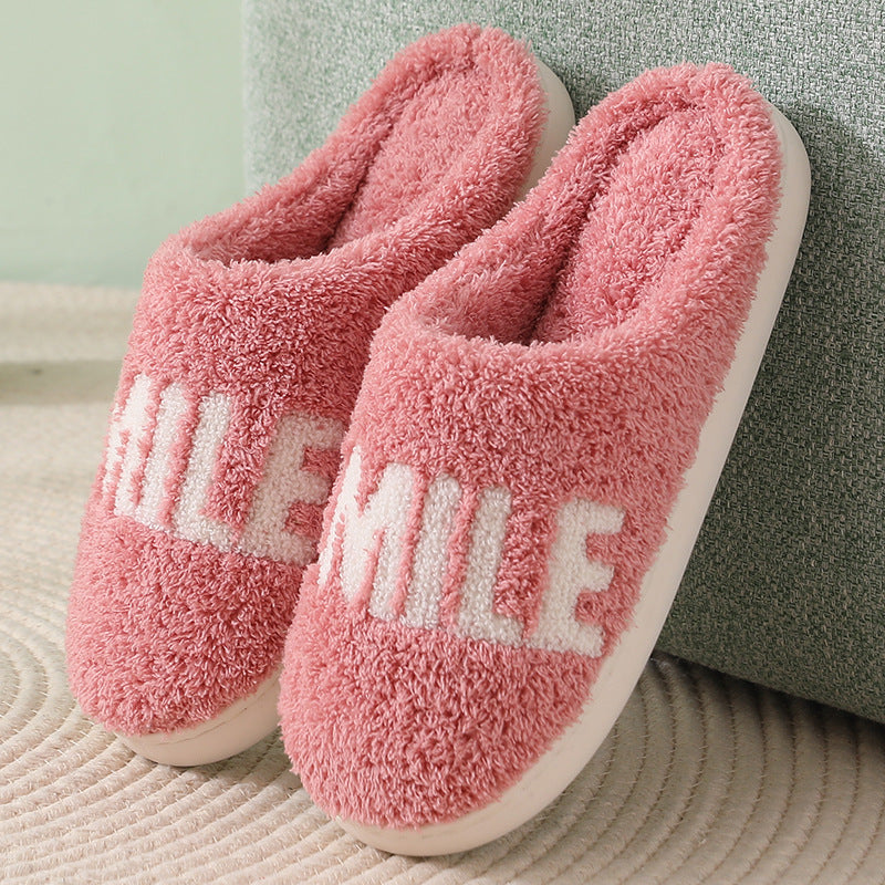 Cotton Slippers For Women's Home Autumn And Winter Indoor Warmth