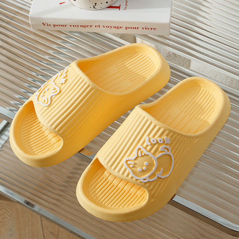 Cute Cat Non-Slip Slippers For Women