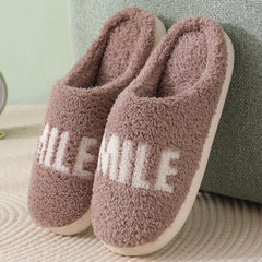 Cotton Slippers For Women's Home Autumn And Winter Indoor Warmth