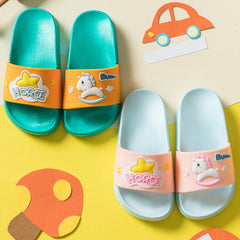 Cute Cartoon Carousel Children Slippers