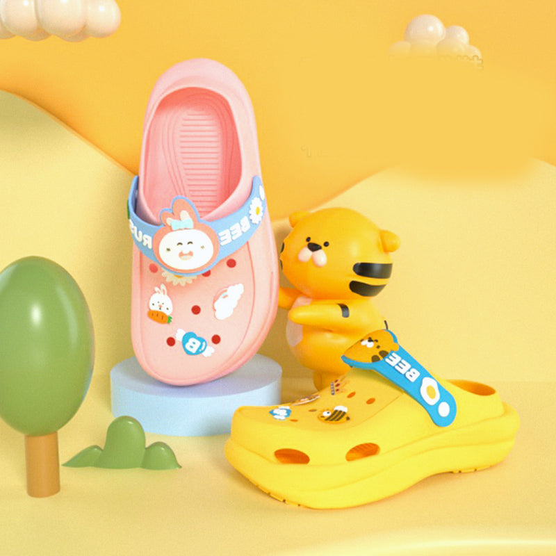 Cute Children Cartoon Simple Slippers