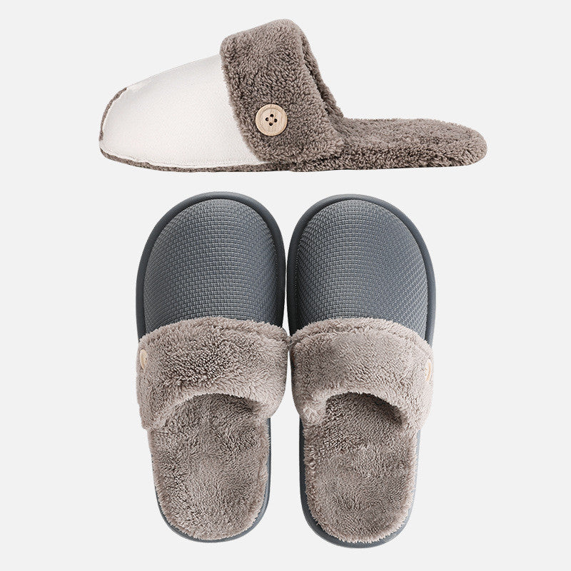 New Autumn And Winter Warm Household Non-slip Home Indoor Removable Slippers