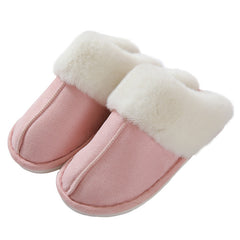 Women's Suede Winter Cotton Slippers