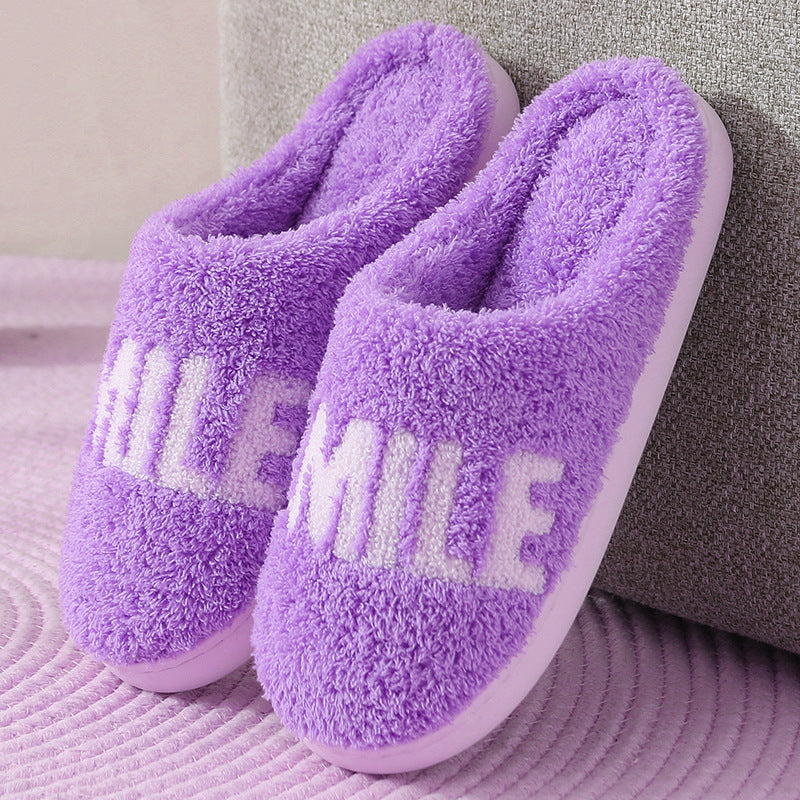 Cotton Slippers For Women's Home Autumn And Winter Indoor Warmth