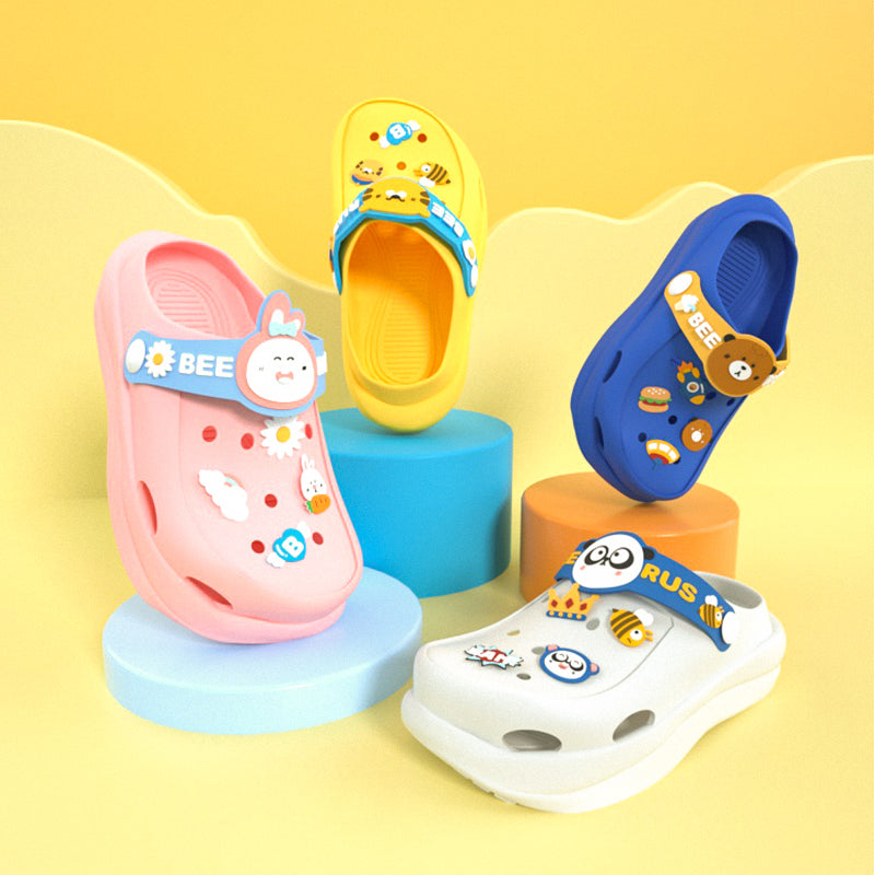 Cute Children Cartoon Simple Slippers