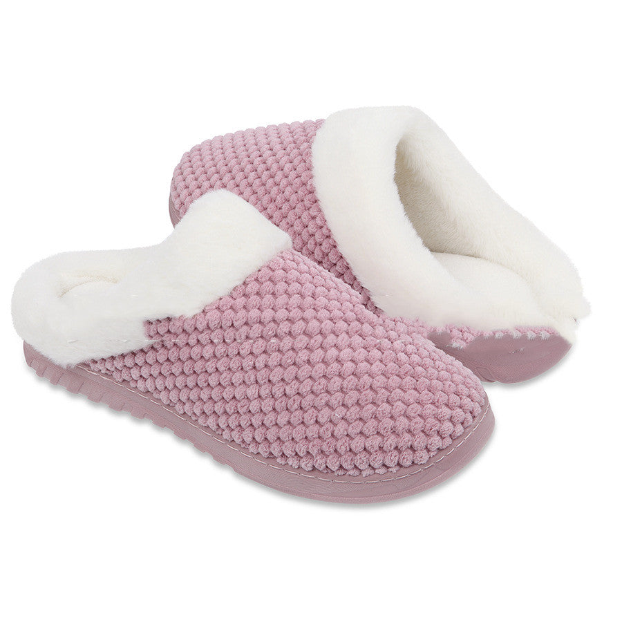 Household Warm Keeping Men's And Women's Cotton Thickened Indoor Slippers