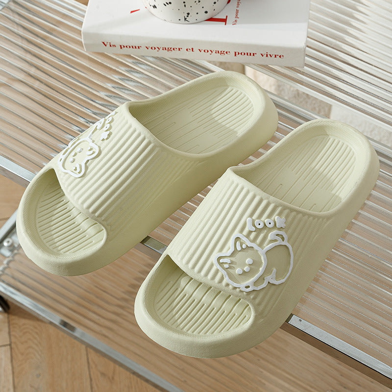 Cute Cat Non-Slip Slippers For Women