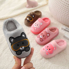 Big Kids Slippers Non-slip Thick Cute Baby Cotton Slippers